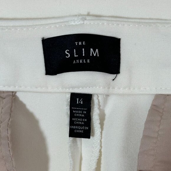 WHBM The Slim Ankle Pants, Size 14 - Picture 3 of 5